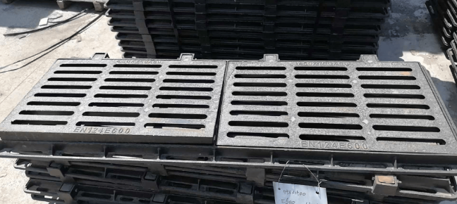 遂溪球墨铸铁连体双篦展示