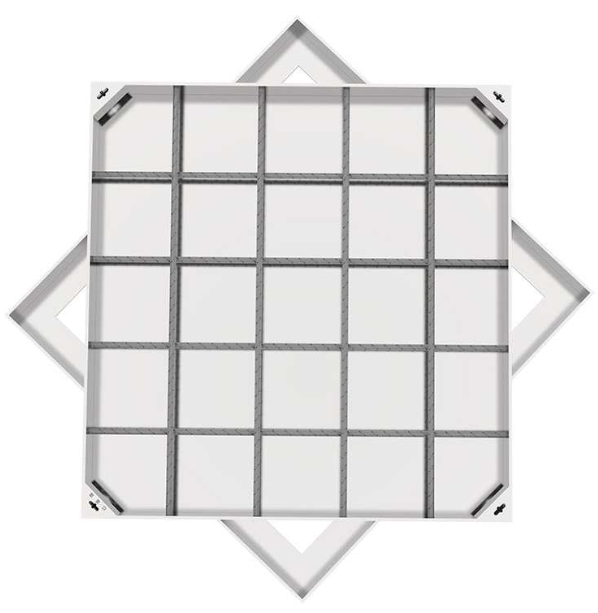 遂溪不锈钢方井展示